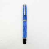 Pelikan M805 Vibrant Blue Fountain Pen - Medium 18kt Gold Nib