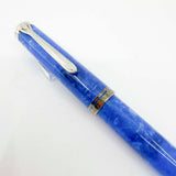 Pelikan M805 Vibrant Blue Fountain Pen - Medium 18kt Gold Nib