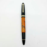 Sailor Negoro Nuri Red Meteor FP5 Long Bodied Dragonfly Fountain Pen  - Naginata Cross Emperor 21kt Gold Nib!! RARE!