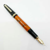 Sailor Negoro Nuri Red Meteor FP5 Long Bodied Dragonfly Fountain Pen  - Naginata Cross Emperor 21kt Gold Nib!! RARE!