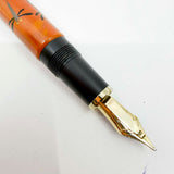 Sailor Negoro Nuri Red Meteor FP5 Long Bodied Dragonfly Fountain Pen  - Naginata Cross Emperor 21kt Gold Nib!! RARE!