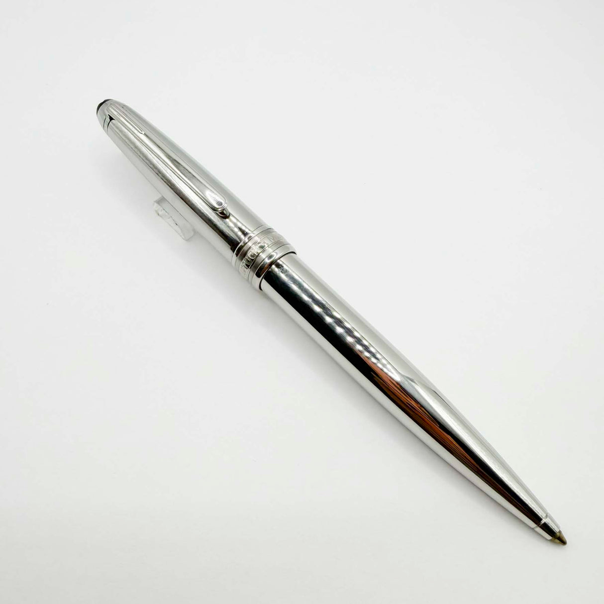 Montblanc Meisterstuck Solitaire Stainless Steel 164 Ballpoint Pen (No Pattern)