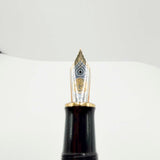 Pelikan M800 Black Fountain Pen - Fine 18kt Gold Nib
