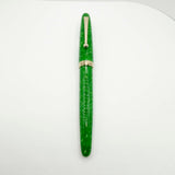 Sailor Magellan Marbled Green Jade Fountain Pen - Broad 14kt Gold Nib