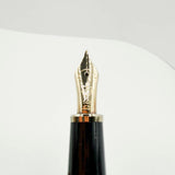 Sailor Magellan Marbled Green Jade Fountain Pen - Broad 14kt Gold Nib