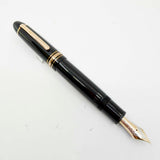 Montblanc Meisterstuck #149 (Largest) Red Gold-Coated Fountain Pen   -   Fine 18kt Gold Nib