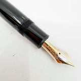 Montblanc Meisterstuck #149 (Largest) Red Gold-Coated Fountain Pen   -   Fine 18kt Gold Nib