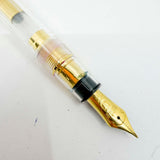 Sailor 1911L Large Transparent Demonstrator Fountain  Pen - Medium 21kt Gold Nib