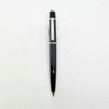Cartier Diabolo Black Ballpoint Pen - Platinum-Plated Trim