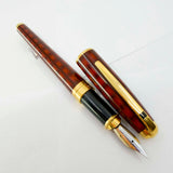 S.T. DuPont Orpheo Vertigo  Laque de Chine Fountain Pen - Fine 18kt Gold Nib