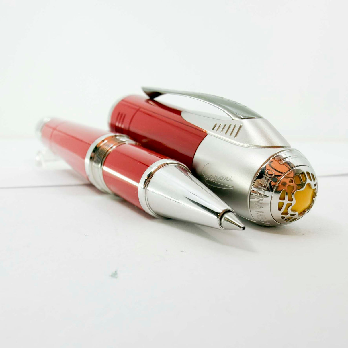 Montblanc Great Characters Enzo Ferrari Special Edition Large Red Rollerball
