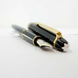 Montblanc Classique #144 Black Resin Fountain Pen  - Medium  14kt Gold Nib