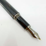 Montblanc Daniel Defoe Writer Series Limited Edition Fountain Pen   -  Fine 18kt Gold Nib