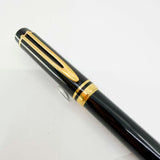 Waterman Man 100 Black Fountain Pen - Fine 18kt Gold Nib