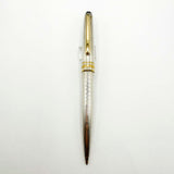 Montblanc Meisterstuck Solitaire Sterling Silver Classique Pinstripe Ballpoint Pen