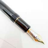 Pilot Custom 845  Black Urushi Fountain Pen (Earlier Style) - Broad 18kt Gold Nib