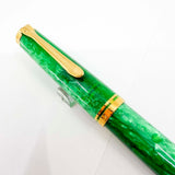 Pelikan Souveran M600 Marbled Vibrant Green Special Edition Fountain  Pen  - Broad 14kt  Gold Nib