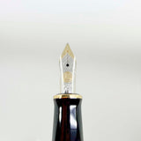 Pelikan Souveran M600 Marbled Vibrant Green Special Edition Fountain  Pen  - Broad 14kt  Gold Nib