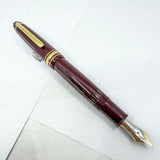 Montblanc Meisterstuck Bordeaux Resin #146 LeGrand Fountain Pen - Fine 14kt Gold Nib