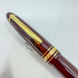 Montblanc Meisterstuck Bordeaux Resin #146 LeGrand Fountain Pen - Fine 14kt Gold Nib