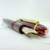 Montblanc Meisterstuck Bordeaux Resin #146 LeGrand Fountain Pen - Fine 14kt Gold Nib