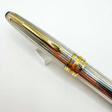 Montblanc Meisterstuck Solitaire Sterling Silver Classique Pinstripe Ballpoint Pen