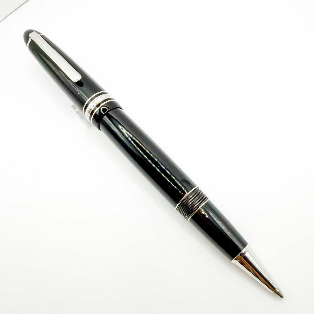 Montblanc Meisterstuck  Black Resin - Platinum Plated Trim LeGrand  Rollerball