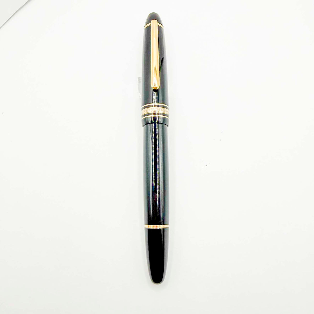 Montblanc Meisterstuck Black Resin #146 LeGrand Fountain Pen  - Fine 14kt  Gold Nib