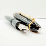 Montblanc Meisterstuck Black Resin #146 LeGrand Fountain Pen  - Fine 14kt  Gold Nib