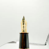 Sheaffer Solid Blue Connaisseur Fountain Pen - Medium 18kt Gold Nib