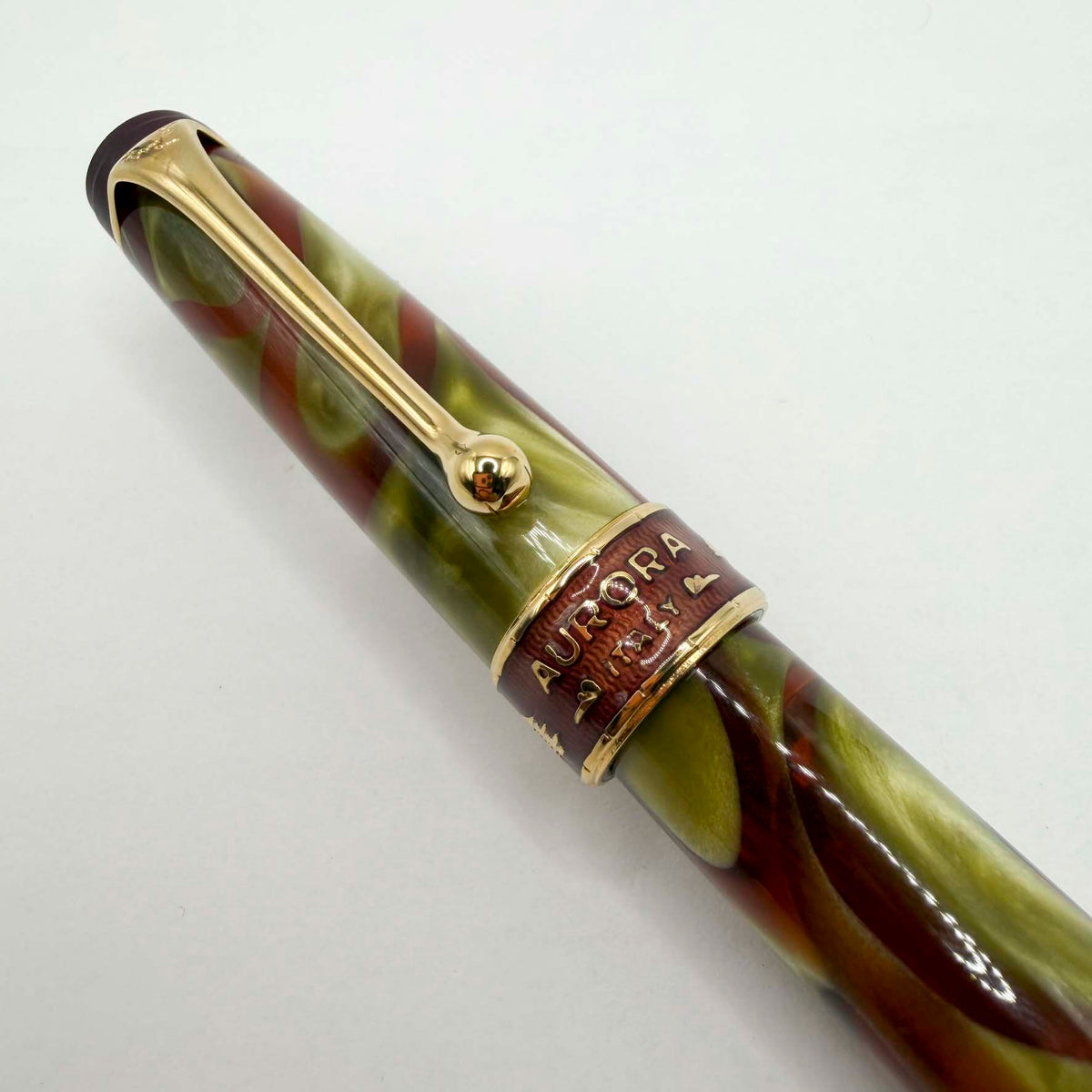 Aurora Optima Asia Limited Edition Fountain Pen #2816 - Medium 18kt Gold Nib