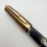 Visconti Medici il Magnifico Portoro Black Marble Limited Edition Fountain Pen - Broad 18kt Gold Nib