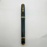 Visconti Honors the 90th Anniversary of Italy's Iconic Corsani Pen Shop Realized in the Final Stock of the Blue "Wall Street" Layered Celluloid  Fountain Pen - Broad 14kt Gold Nib - An Edition of Only 20 Pens!