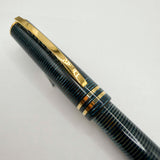 Visconti Honors the 90th Anniversary of Italy's Iconic Corsani Pen Shop Realized in the Final Stock of the Blue "Wall Street" Layered Celluloid  Fountain Pen - Broad 14kt Gold Nib - An Edition of Only 20 Pens!