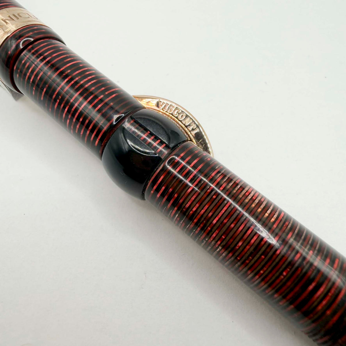 Visconti Copernicus Burgundy Celluloid Limited Edition Fountain Pen   - Medium 18kt Gold Nib