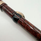 Visconti Copernicus Burgundy Celluloid Limited Edition Fountain Pen   - Medium 18kt Gold Nib