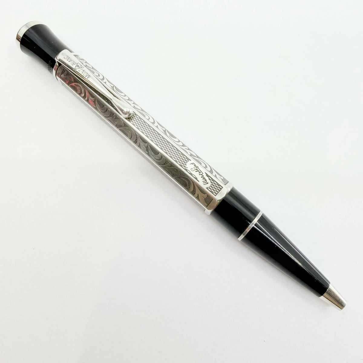 Montblanc Marcel Proust Writer Series Limited Edition Sterling Silver Ballpoint Pen