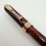Visconti Copernicus Burgundy Celluloid Limited Edition Fountain Pen   - Medium 18kt Gold Nib