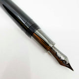 Sailor 1911 Large Black Luster Special Edition Fountain Pen - Broad 21kt Gold Nib