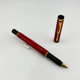 Parker Vintage 88 Metallic Red Set - Roller Ball and Fountain Pen