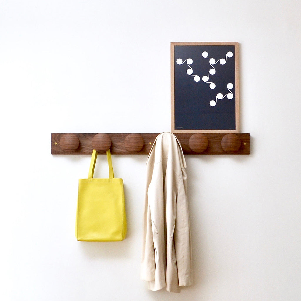 Mokume Coat Rack